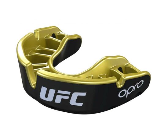 Капа Opro Gold UFC Hologram Black Metal/Gold (UFC_Gold_Black)