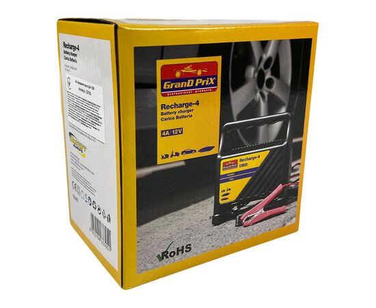 Зарядное устройство для автомобильного аккумулятора GRAND PRIX 4A 12V (33705-IS), изображение 9 Зарядное устройство для автомобильного аккумулятора GRAND PRIX 4A 12V (33705-IS), изображение 9