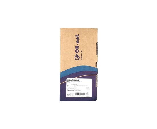Кабель сетевой OK-Net UTP 100м cat.5e (U/UTP-cat.5E) (КПВ-ВП (100) 4х2х0,49 / 100), изображение 4 Кабель сетевой OK-Net UTP 100м cat.5e (U/UTP-cat.5E) (КПВ-ВП (100) 4х2х0,49 / 100), изображение 4