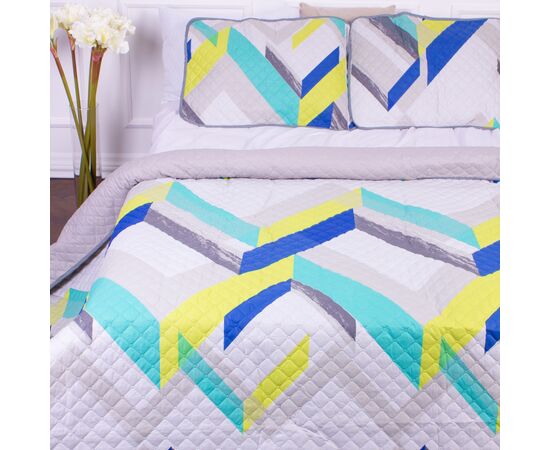 Покривало MirSon набір Color Fun Line №7125 Viltor покривало 200х220 + 2 наволочки 50х70 (2200006075417), зображення 6 Покривало MirSon набір Color Fun Line №7125 Viltor покривало 200х220 + 2 наволочки 50х70 (2200006075417), зображення 6