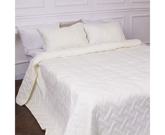 Покривало MirSon набір Deep Line №7100 Egret покривало 150х210 + 2 наволочки 50х70 (2200005622773), зображення 2 Покривало MirSon набір Deep Line №7100 Egret покривало 150х210 + 2 наволочки 50х70 (2200005622773), зображення 2