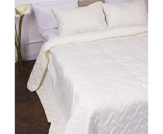 Покрывало MirSon набор Deep Line №7100 Egret покрывало 180х210+2 наволочки 50х70 (2200005623541), изображение 3