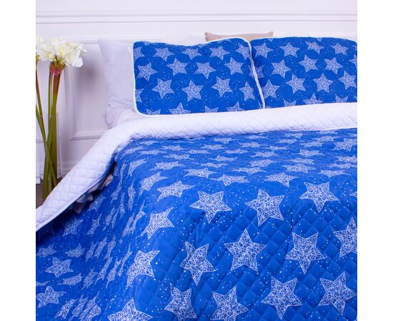 Покрывало MirSon набор Print Line №7129 Blue Star покрывало 200х220 + 2 наволочки 50х70 (2200006079347), изображение 3 Покрывало MirSon набор Print Line №7129 Blue Star покрывало 200х220 + 2 наволочки 50х70 (2200006079347), изображение 3