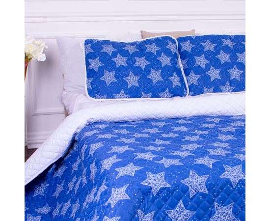Покрывало MirSon набор Print Line №7129 Blue Star покрывало 200х220 + 2 наволочки 50х70 (2200006079347), изображение 5 Покрывало MirSon набор Print Line №7129 Blue Star покрывало 200х220 + 2 наволочки 50х70 (2200006079347), изображение 5
