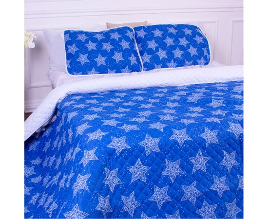 Покрывало MirSon набор Print Line №7129 Blue Star покрывало 220х240 + 2 наволочки 50х70 (2200006079354), изображение 2 Покрывало MirSon набор Print Line №7129 Blue Star покрывало 220х240 + 2 наволочки 50х70 (2200006079354), изображение 2