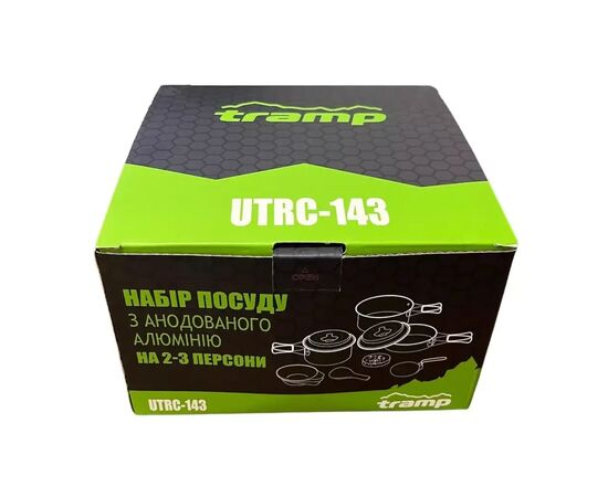 Набір туристичного посуду Tramp UTRC-143, зображення 7 Набір туристичного посуду Tramp UTRC-143, зображення 7