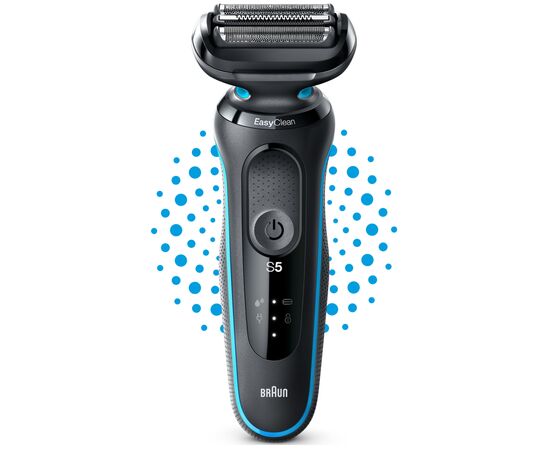 Электробритва Braun Series 5 51-M1000s BLACK / MINT, изображение 9 Электробритва Braun Series 5 51-M1000s BLACK / MINT, изображение 9