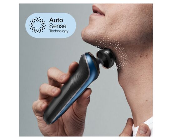 Электробритва Braun Series 6 61-B1500s BLUE / BLACK, изображение 5 Электробритва Braun Series 6 61-B1500s BLUE / BLACK, изображение 5