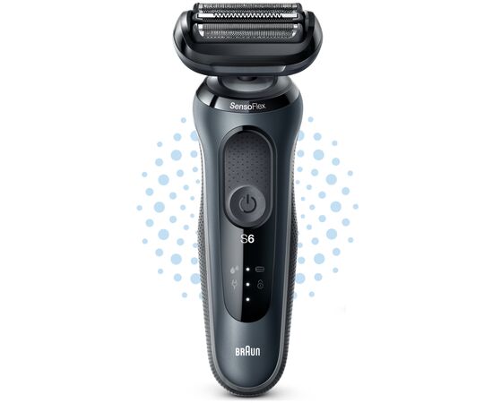 Электробритва Braun Series 6 61-N1000s BLACK / BLACK, изображение 8 Электробритва Braun Series 6 61-N1000s BLACK / BLACK, изображение 8