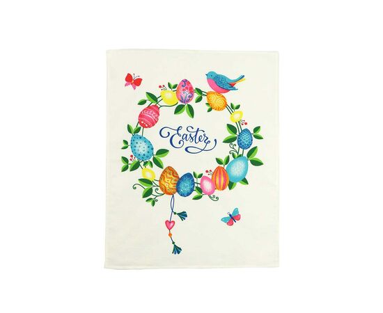 Рушник Руно вафельний набивний Easter 1, 45х60 см (205.15_Easter1)