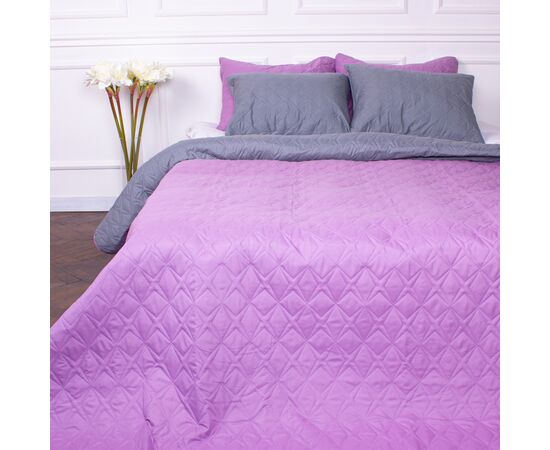 Покривало MirSon набір Trend Line №7110 Sweet lavender покривало 200х220 + 4 наволочки 50х70 (2200005625170)