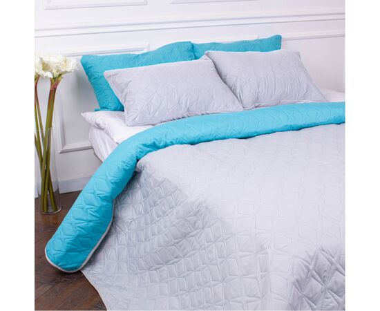 Покрывало MirSon набор Trend Line №7107 Sea wave покрывало 150х210+4 наволочки 50х70 (2200005623886), изображение 7