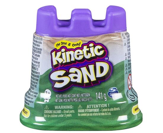 Набор для творчества Kinetic Sand Кинетический песок Мини Крепость (Зеленый) (71419G)