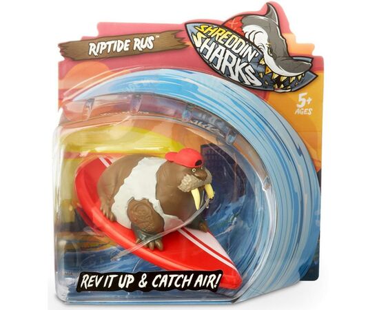 Машина Shreddin' Sharks Фингерборд с фигуркой Riptide Rus (561903)