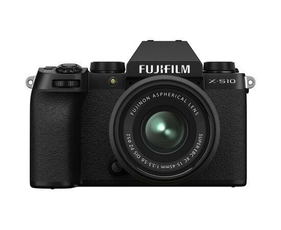 Цифровой фотоаппарат Fujifilm X-S10 + XC 15-45mm F3.5-5.6 Kit Black (16670106), изображение 2 Цифровой фотоаппарат Fujifilm X-S10 + XC 15-45mm F3.5-5.6 Kit Black (16670106), изображение 2