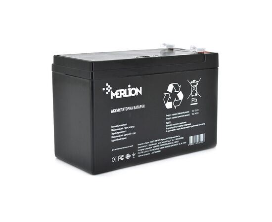 Батарея до ДБЖ Merlion GP1290F2B 12V-9Ah (GP1290F2B)