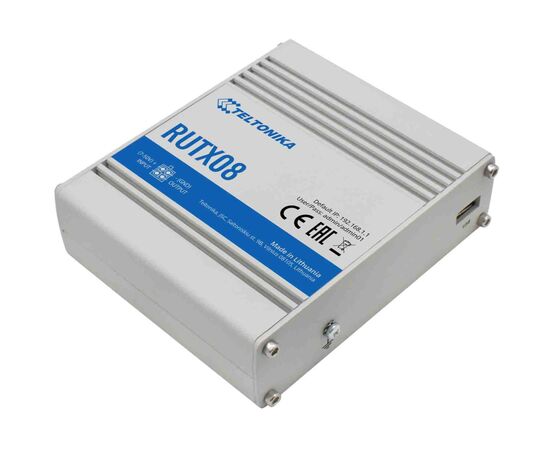 Маршрутизатор Teltonika NET ROUTER 1000M 4PORT/RUTX08 TELTONIKA (RUTX08000000), изображение 2 Маршрутизатор Teltonika NET ROUTER 1000M 4PORT/RUTX08 TELTONIKA (RUTX08000000), изображение 2