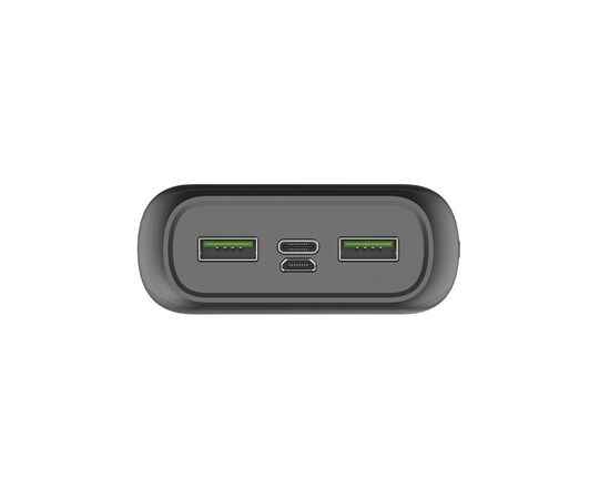 Батарея универсальная Celly Energy 20000mAh Inp:USB-C/Micro-USB, Out:USB-A*2(5V/2.1A) black (PBE20000BK), изображение 3 Батарея универсальная Celly Energy 20000mAh Inp:USB-C/Micro-USB, Out:USB-A*2(5V/2.1A) black (PBE20000BK), изображение 3