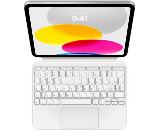 Чехол для планшета Apple Magic Keyboard Folio for iPad (10th generation) - Ukrainian, Model A2695 (MQDP3UA/A)