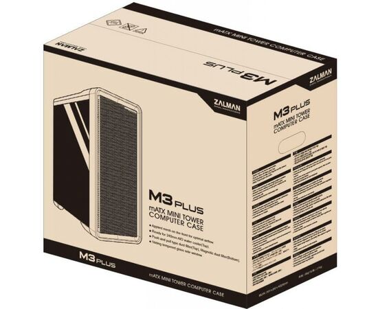 Корпус Zalman M3 PLUS Black, зображення 5 Корпус Zalman M3 PLUS Black, зображення 5