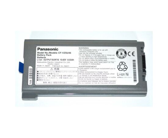 Аккумулятор для ноутбука Panasonic ToughBook CF-30 CF-VZSU46, 8550mAh (87Wh), 9cell, 10.65V, Li (A47017), изображение 2 Аккумулятор для ноутбука Panasonic ToughBook CF-30 CF-VZSU46, 8550mAh (87Wh), 9cell, 10.65V, Li (A47017), изображение 2