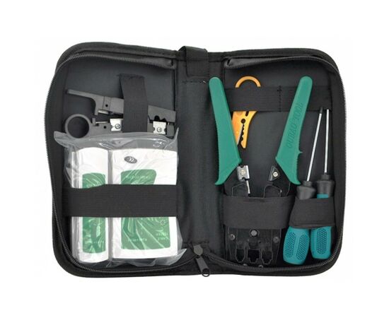 Набір інструментів для мережі 7 in 1, HT-315, G501, Tester, Screwdrivers, Stripper, Bag Merlion (B036)
