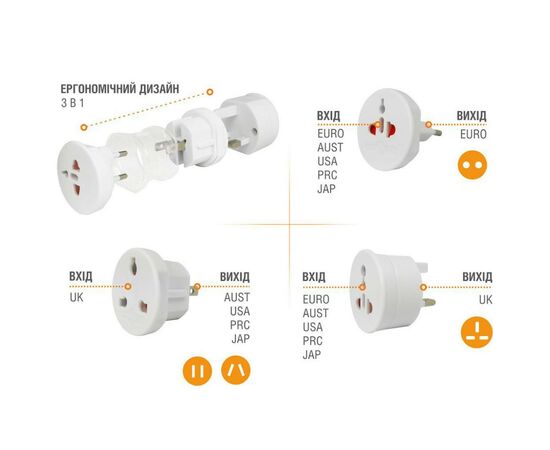 Переходник Piko TA-004 white (1283126472534), изображение 4 Переходник Piko TA-004 white (1283126472534), изображение 4