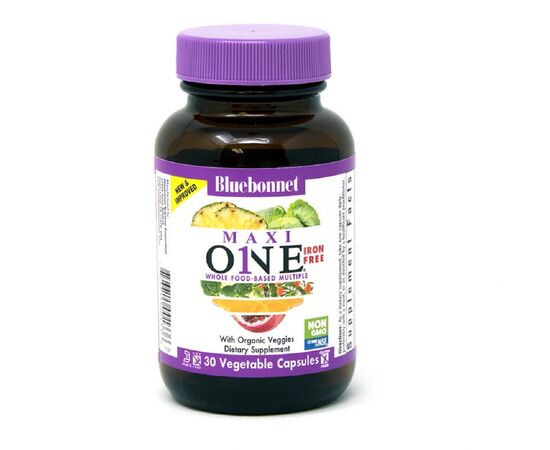 Витамин Bluebonnet Nutrition Мультивитамины без железа, MAXI ONE Iron Free, 30 вегетариа (BLB0133)