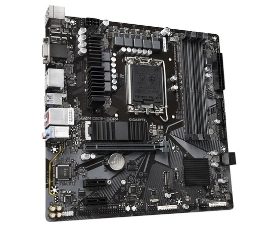 Материнская плата GIGABYTE B660M DS3H DDR4, изображение 3 Материнская плата GIGABYTE B660M DS3H DDR4, изображение 3