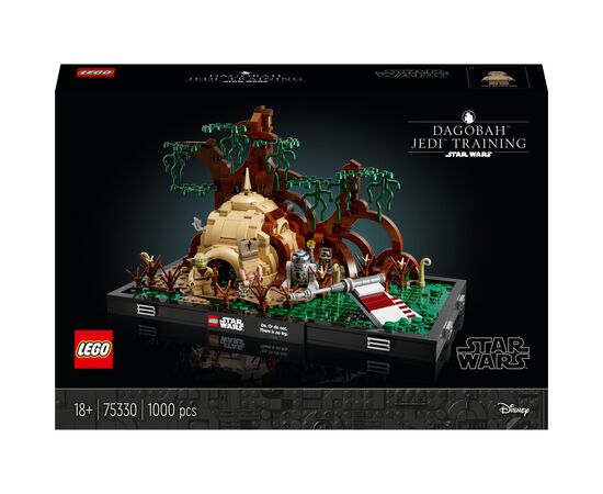 Конструктор LEGO Star Wars Диорама тренировки Джедая на Дагобе (75330)