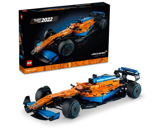 Конструктор LEGO Technic Гоночний автомобіль McLaren Formula 1 (42141), зображення 2 Конструктор LEGO Technic Гоночний автомобіль McLaren Formula 1 (42141), зображення 2