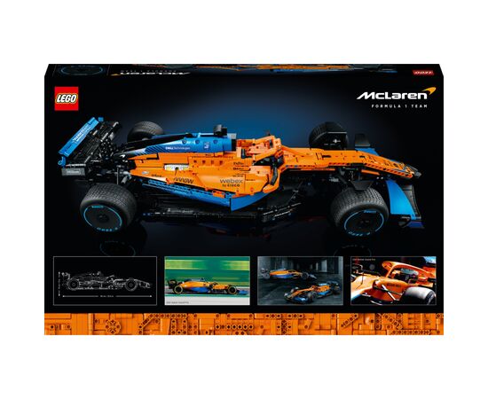 Конструктор LEGO Technic Гоночний автомобіль McLaren Formula 1 (42141), зображення 5 Конструктор LEGO Technic Гоночний автомобіль McLaren Formula 1 (42141), зображення 5