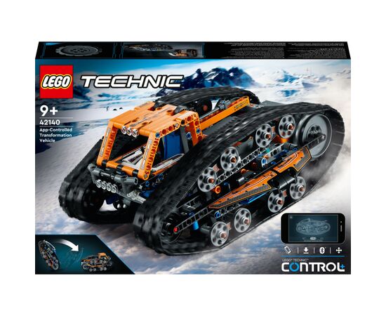 Конструктор LEGO Technic Машина-трансформер на керуванні з додатка (42140), зображення 9 Конструктор LEGO Technic Машина-трансформер на керуванні з додатка (42140), зображення 9