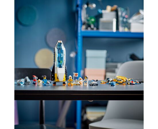 Конструктор LEGO City Missions Миссии исследования Марса на космическом корабле 298 деталей (60354), изображение 6 Конструктор LEGO City Missions Миссии исследования Марса на космическом корабле 298 деталей (60354), изображение 6
