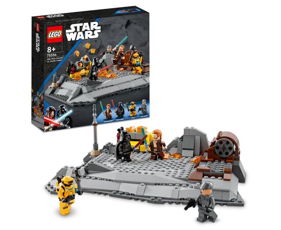 Конструктор LEGO Star Wars Оби-Ван Кеноби против Дарта Вейдера 408 деталей (75334), изображение 2 Конструктор LEGO Star Wars Оби-Ван Кеноби против Дарта Вейдера 408 деталей (75334), изображение 2