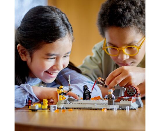 Конструктор LEGO Star Wars Оби-Ван Кеноби против Дарта Вейдера 408 деталей (75334), изображение 3 Конструктор LEGO Star Wars Оби-Ван Кеноби против Дарта Вейдера 408 деталей (75334), изображение 3