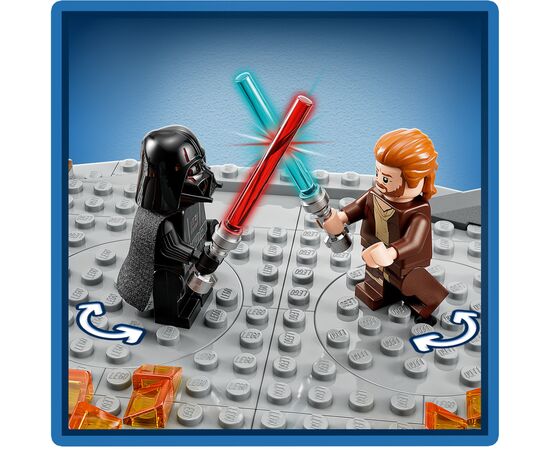 Конструктор LEGO Star Wars Оби-Ван Кеноби против Дарта Вейдера 408 деталей (75334), изображение 6 Конструктор LEGO Star Wars Оби-Ван Кеноби против Дарта Вейдера 408 деталей (75334), изображение 6