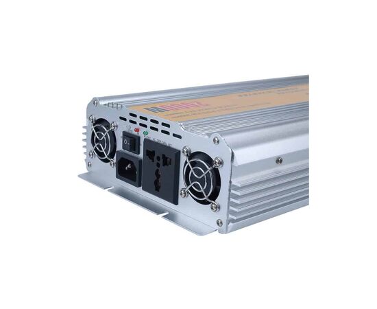 Автомобильный инвертор 12V/220V 2000W, + функция зарядки Meind (MND-2000CD), изображение 2 Автомобильный инвертор 12V/220V 2000W, + функция зарядки Meind (MND-2000CD), изображение 2