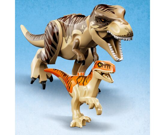 Конструктор LEGO Jurassic World Побег тиранозавра и атроцираптора 466 деталей (76948), изображение 8 Конструктор LEGO Jurassic World Побег тиранозавра и атроцираптора 466 деталей (76948), изображение 8