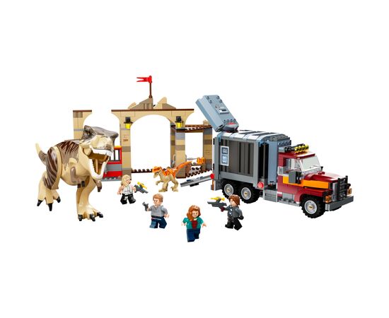 Конструктор LEGO Jurassic World Побег тиранозавра и атроцираптора 466 деталей (76948), изображение 9 Конструктор LEGO Jurassic World Побег тиранозавра и атроцираптора 466 деталей (76948), изображение 9