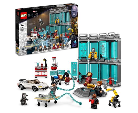 Конструктор LEGO Super Heroes Броня Залізної Людини 496 деталей (76216), зображення 2 Конструктор LEGO Super Heroes Броня Залізної Людини 496 деталей (76216), зображення 2