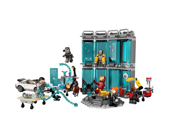 Конструктор LEGO Super Heroes Броня Залізної Людини 496 деталей (76216), зображення 9 Конструктор LEGO Super Heroes Броня Залізної Людини 496 деталей (76216), зображення 9