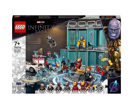 Конструктор LEGO Super Heroes Броня Железного Человека 496 деталей (76216)