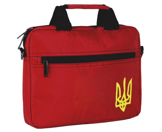 Сумка для ноутбука Porto 12'' PN12 TRIZUB Red (PN12RD_TRIZ), зображення 3 Сумка для ноутбука Porto 12'' PN12 TRIZUB Red (PN12RD_TRIZ), зображення 3