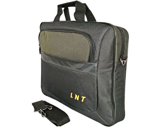 Сумка для ноутбука LNT 15.6" (LNT-15-6BM-GR), изображение 2 Сумка для ноутбука LNT 15.6" (LNT-15-6BM-GR), изображение 2