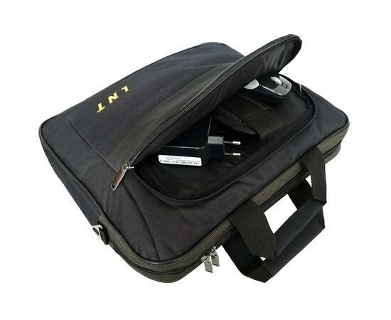 Сумка для ноутбука LNT 15.6" (LNT-15-6BM-GR), изображение 5 Сумка для ноутбука LNT 15.6" (LNT-15-6BM-GR), изображение 5