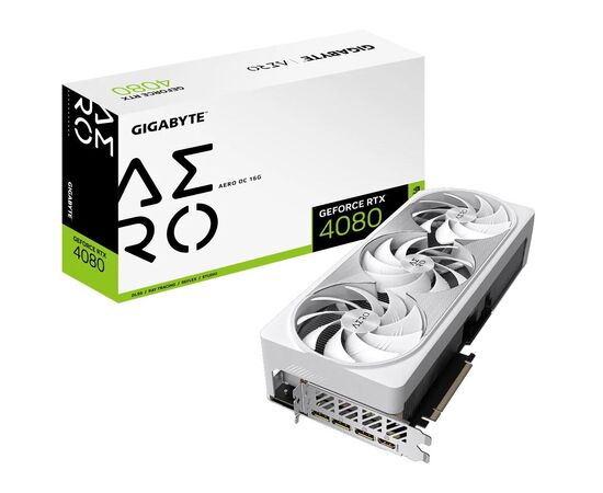 Відеокарта GIGABYTE GeForce RTX4080 16Gb AERO OC (GV-N4080AERO OC-16GD)