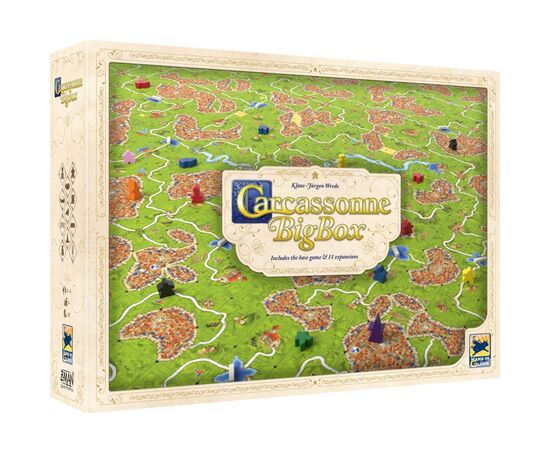 Настольная игра Z-Man Games Carcassonne Big Box, Английский (841333116675)