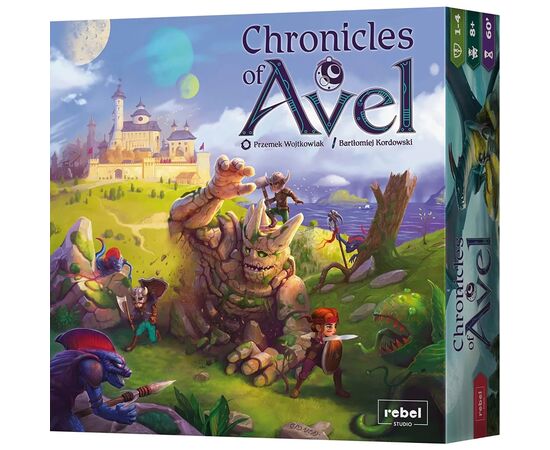 Настільна гра Rebel Chronicles of Avel: Board Game (Хроніки Авеля), Англійська (5902650616356)
