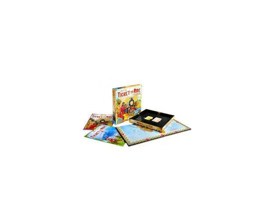 Настольная игра Days of Wonder Ticket to Ride: India & Switzerland (Билет на поезд: Индия и Швейцария), Английский (DOW720114), изображение 2 Настольная игра Days of Wonder Ticket to Ride: India & Switzerland (Билет на поезд: Индия и Швейцария), Английский (DOW720114), изображение 2